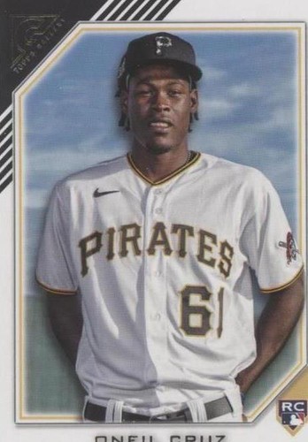 ONEIL CRUZ TOPPS 直筆サインカード Oneil Cruz 2022 TOPPS GALLERY MLB ROOKIE AUTOGRAPH CARD