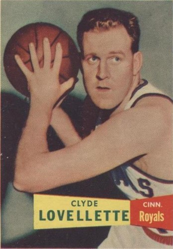 1957-58 Topps - Clyde Lovellette #78