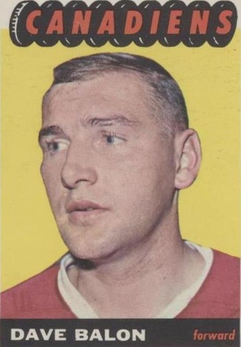 1965-66 Topps - Dave Balon #72