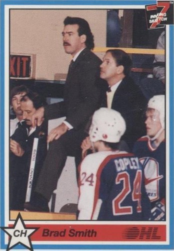 1990-91 7th Inning Sketch OHL - Brad Smith #200