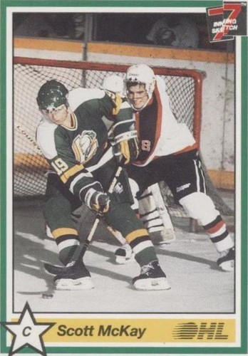 1990-91 7th Inning Sketch OHL - Scott Mckay #136