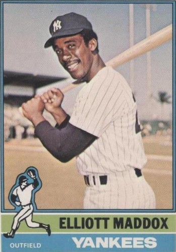 1976 O-Pee-Chee - Elliott Maddox #503