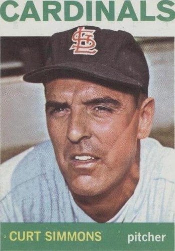 1964 Topps - Curt Simmons #385