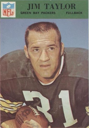 1966 Philadelphia Jim Taylor #89