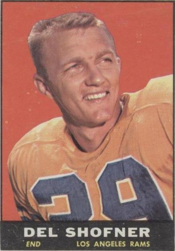 1961 Topps Del Shofner #52