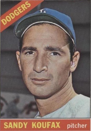 1966 Topps - Sandy Koufax #100