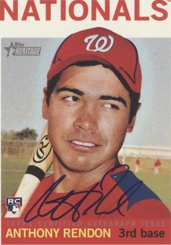 2013 Topps Heritage - Anthony Rendon #ROA-AR