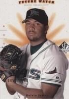 2001 SP Authentic - Delvin James #216
