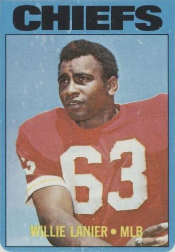 1972 Topps Willie Lanier #35