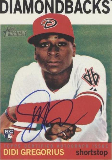 Topps Heritage 2013 - Didi Gregorius #ROA-DG