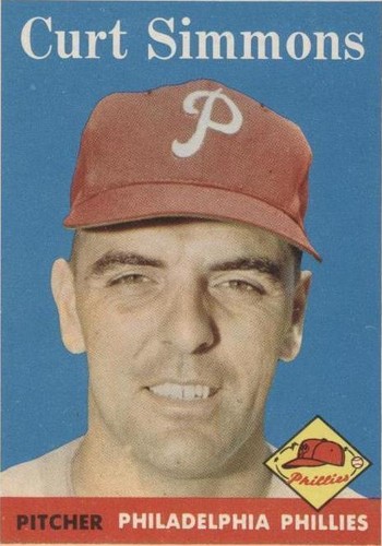 1958 Topps - Curt Simmons #404