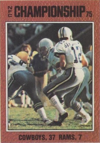 1976 Topps Roger Staubach #331