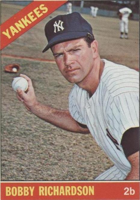 1966 Topps - Bobby Richardson #490
