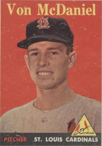 1958 Topps - Von McDaniel #65