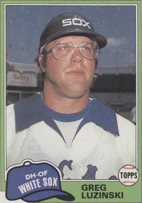 1981 Topps negociado - Greg Luzinski #796