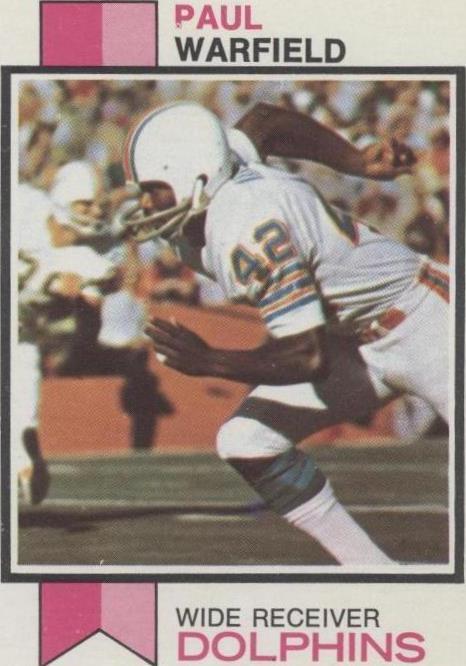 1973 Topps Paul Warfield #511
