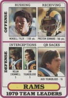 1980 Topps Jack Youngblood Jim Youngblood Nolan Cromwell #394