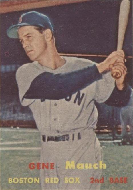 1957 Topps - Gene Mauch #342