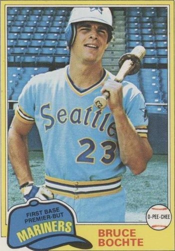 1981 O-Pee-Chee - Bruce Bochte #18