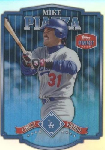 2014 Topps Finest - Mike Piazza #FV-MP