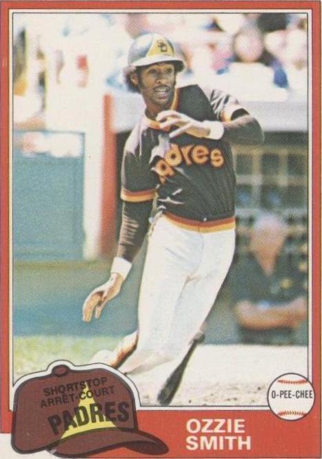 1981 O-Pee-Chee - Ozzie Smith #254