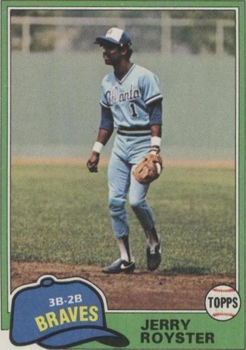 1981 Topps - Jerry Royster #268