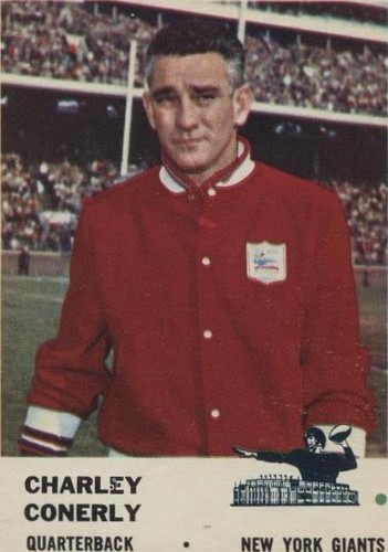 1961 Fleer Charlie Conerly #68