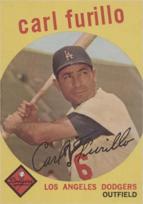 1959 Topps - Carl Furillo #206
