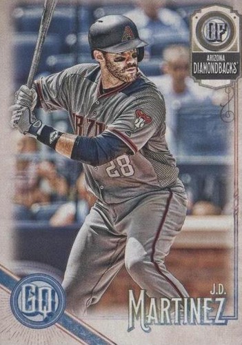 2018 Topps Gypsy Queen - J.D. Martinez #169