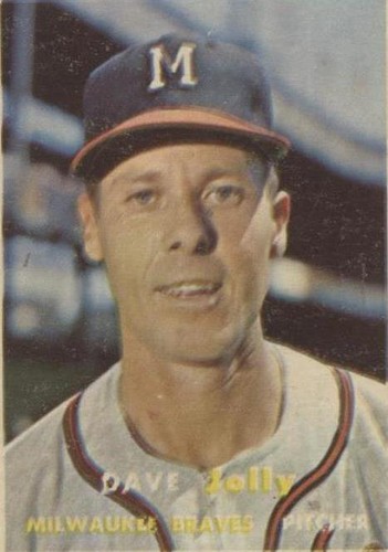 1957 Topps - Dave Jolly #389