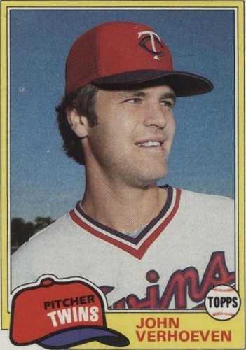 1981 Topps - John Verhoeven #603