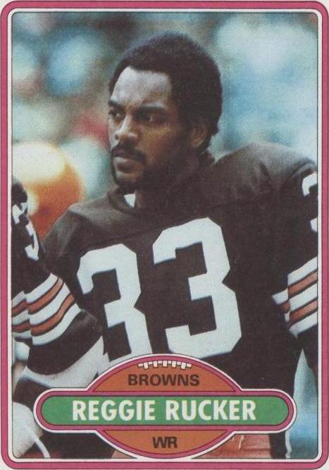 1980 Topps Reggie Rucker #458