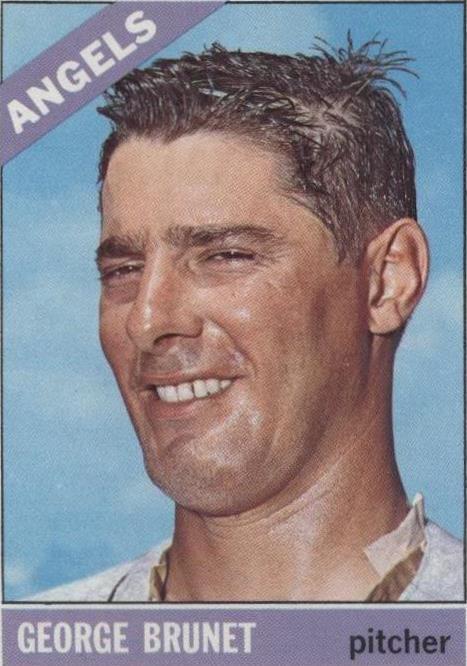 1966 Topps - George Brunet #393