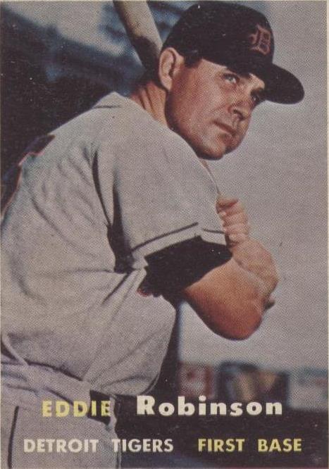 1957 Topps - Eddie Robinson #238