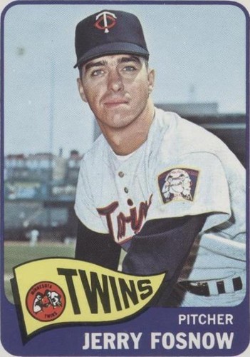 1965 Topps - Jerry Fosnow #529