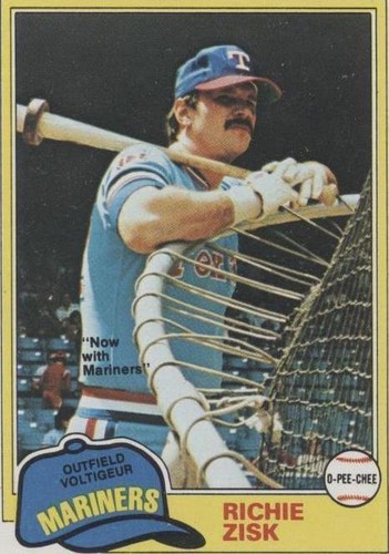 1981 O-Pee-Chee - Richie Zisk #214
