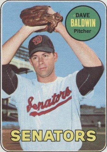 1968 TOPPS SET BREAK # 231 DAVE BALDWIN SENATORS NM-MT J2M001 | eBay