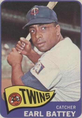 1965 Topps - Earl Battey #490