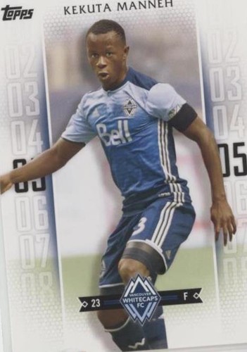 2017 Topps MLS Kekuta Manneh #150