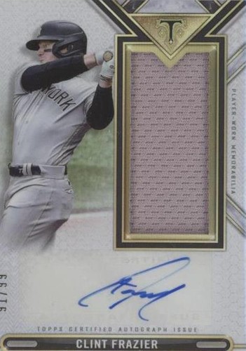 2021 Topps Triple Threads - Clint Frazier #ASJR-CF