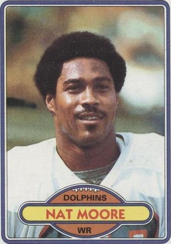 1980 Topps Nat Moore #515