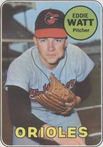 1969 Topps - Eddie Watt #652