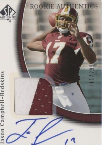 2005 SP Authentic Jason Campbell #245