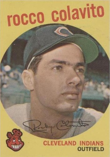1959 Topps - Rocky Colavito #420