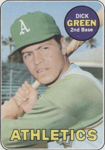 1969 TOPPS BASEBALL #515 DICK GREEN EXMT OT | eBay