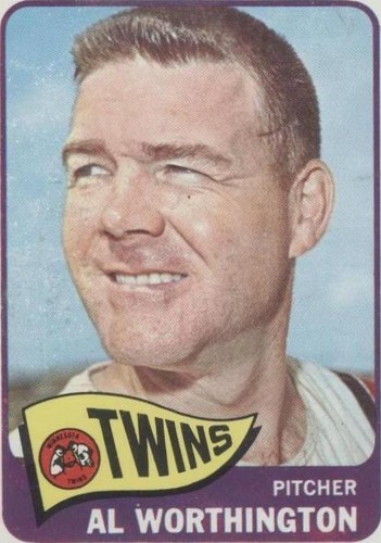 1965 Topps - Al Worthington #216