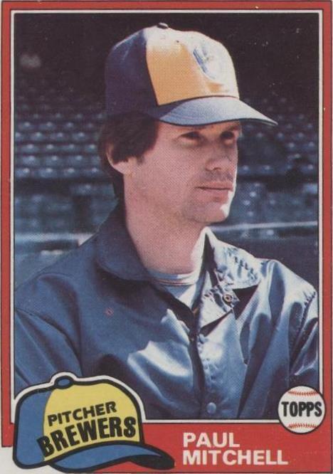 1981 Topps - Paul Mitchell #449