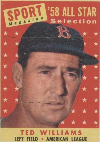 1958 Topps - Ted Williams #485