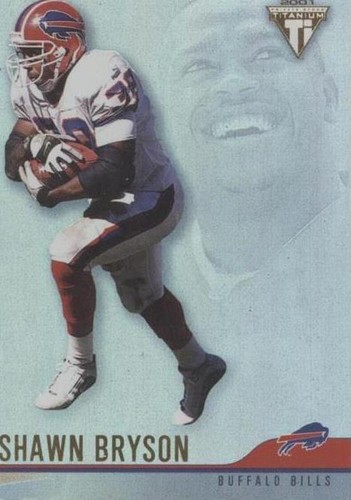 2001 Pacific Private Stock Titanium Shawn Bryson #17