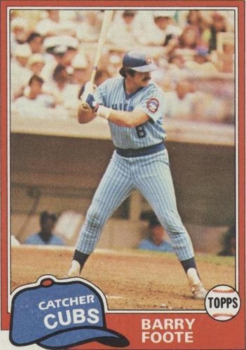 1981 Topps - Barry Foote #492